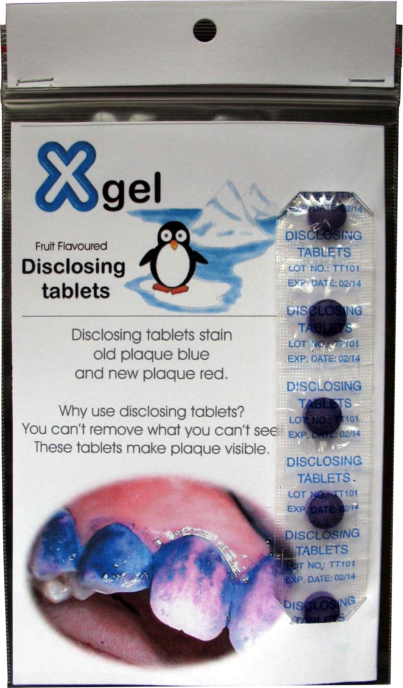 Disclosing tablets
